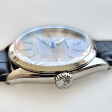 Load image into Gallery viewer, Rolex Oyster Vintage Stainless Steel Manual Wind, Circa 1954 side of case
