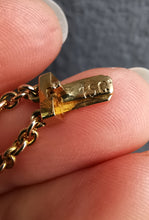 Load image into Gallery viewer, Antique 15ct Gold Almandine Garnet Bracelet
